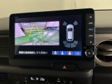 ガイドライン付きバックモニターで車庫入れも安心。知らない道でも安心して楽しくお出かけができます