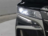 3眼LEDヘッドランプ(スモークメッキ+ブラックエクステンション)、LEDシーケンシャルターンランプ(フロント・リヤ)、LEDコーナリングランプが特別装備されています。