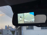 ルームミラーでもアラウンドビューモニターが見れます