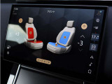 運転席・助手席には、シートヒーター&クーラーを装備しています。暑さや寒さに合わせてシートの温度を調整できるため、季節を問わず快適。