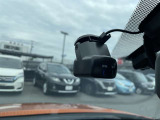 前後純正ドライブレコーダー付きでカーナビ画面で確認、設定できます