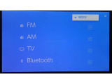 フルセグTVやBluetooth音楽など多彩な音楽ソースをご利用できます。
