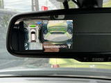 アラウンドビューモニターの画像も見ることが可能です。