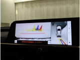 全周囲モニター付きで車庫入れも安心です。