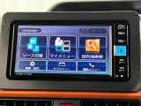 【ナビ】 遠出も安心♪音楽やテレビなどの機能も充実しています。