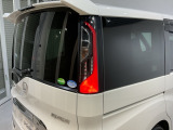 視認性がいいテールランプ。後続車にも存在をアピール。