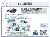 高速道路をスムーズに乗り降りができるETC機能のユニット付き!お引渡し前にセットアップを行いますので、乗り始めてからすぐにお使い頂けます。