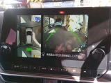 アラウンドビューモニター付き!車両を真上から見ているような映像で車庫入れも安心!!