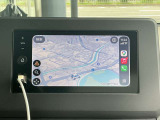 スマートフォンをUSB接続していただくとグーグルマップをうつしだすことができます。