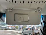 サンバイザーを下したところのお写真です。