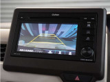 ◆バックカメラ◆リバースにするだけで映ります、後方の安全確認や、狭い駐車場での車庫入れ、雨の日や夜間など視界の悪い時に便利です!安全にバックする為には欠かせない装備です。