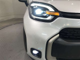 LEDヘッドライトです。デザイン性がよくとても明るいので、夜間の走行や悪天候でも安心です。しかも長寿命!