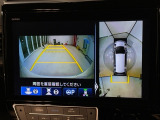 リヤカメラ表示時では視点を変更することもできます。