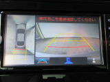 車両を上から見たような映像をディスプレイオーディオ画面に表示するパノラミックビューモニター