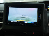 ◆バックカメラ◆リバースにするだけで映ります、後方の安全確認や、狭い駐車場での車庫入れ、雨の日や夜間など視界の悪い時に便利です!安全にバックする為には欠かせない装備です。