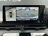アラウンドビューモニター 駐車場での車庫入れや狭い道路での走行にカメラで確認が出来るので安心です。