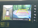 【パノラミックビューモニター】専用のカメラにより、上から見下ろしたような視点で360度クルマの周囲を確認することができます☆死角部分も確認しやすく、狭い場所での切り返しや駐車もスムーズに行えます。