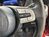 クルーズコントロールを装備しています。高速道路などで一定の速度で走ってくれるので運転が楽ですよ!速度を設定できますので、スピードの出しすぎにも注意できます。