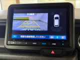 バックカメラの画像です。車庫入れの安心感がアップしますね☆
