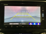 バックでの車庫入れも安心です! リアカメラが付いているバックモニター付のナビを装備しております。操作線もついており距離感も画面から確認できます。