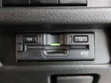 ETC車載器付きです。高速道路の料金所もスムーズに通過できます。