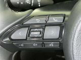 ステアリングスイッチ装備!運転しながら手元でオーディオの操作などができます。