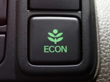 エンジン、エアコンなどを制御し低燃費な『ECONモード』に、また走りを楽しみたいとき、空調など快適性を重視したいときにはスイッチOFFで通常モードに切り替えができます!