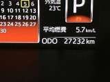 走行距離表示です。燃費も確認しながらレジャーにショッピングに!エコ&快適な走りをこのルーミーで是非!
