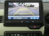 バックカメラ付き☆駐車の際に死角が確認でき安心です☆3つのモード切替で、見え方も変更できます☆