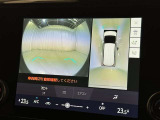 【フロントカメラ】運転席に座った状態で死角になりやすいクルマの前の様子まで確認でき安全ですね♪