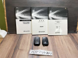 基本操作はもちろん、最近の車は装備もどんどん進化しているので困った時に役立つ取扱説明書、整備歴が確認できるメンテナンスノートが付いてます。安心ですね☆☆
