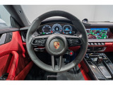 グリップの良いレザーステアリングでございます。