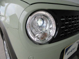 丸目でキュートな印象のLEDヘッドライト