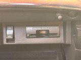 今では必需品のETCもパネルデザインにフィットするビルトインタイプなので、見た目もスッキリとしています
