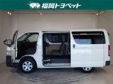 スライドドアは両側手動式です。