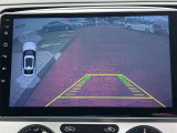 バックモニター目視では見えない車両後部もバッチリ見えます♪今では必需品ですよね。
