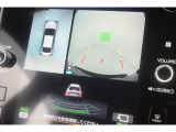 リヤカメラ付きなので、シフトレバーをリバースにすると連動してカメラ映像に切り替わります。
