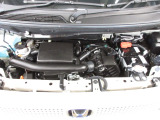 自慢のエンジンはパワードbyHONDAです。精度とバランスにこだわって、低回転からスムースなパワーを発揮します。
