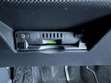 ETC車載器付きです。高速道路の料金所もスムーズに通過できます。