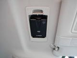 ETC車載器搭載です。スマートICも増えてきており、必須装備といって良い便利装備です。