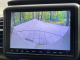 【バックカメラ】駐車時に後方がリアルタイム映像で確認できます。大型商業施設や立体駐車場での駐車時や、夜間のバック時に大活躍!運転スキルに関わらず、今や必須となった装備のひとつです!