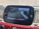 バックカメラ装備しておりますので、後方視界がモニターに映ります。