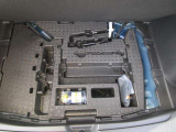 パンク修理キットもついてます。
