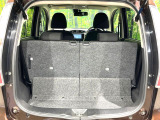普段のお買い物や通勤、送迎等に十分な荷室スペースを確保しております。セカンドシートを倒すと、大きな荷物の積載も可能です♪