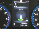 障害物を感知し知らせてくれるので安心です♪