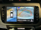 アラウンドビューモニター装備で、バックや縦列駐車の際に上から見た映像があなたをサポート!