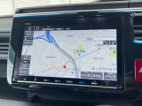 【ナビ】ホンダ純正ナビゲーション装備。最近はスマートフォンの地図機能でも十分ですが、やはりモニターが付いていると直感的に現在地も分かり安心です。