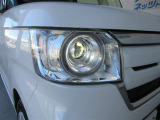LEDでとても明るいので夜間走行や悪天候でも安心