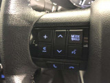 【ステアリングスイッチ】左です。ハンドルから手を離さず、運転に集中したまま手元でオーディオ操作等ができます。
