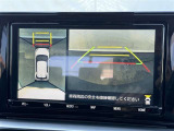 ★全周囲360&deg;モニター★クルマの周囲を直感的に把握。クルマを真上から見ているような映像を。